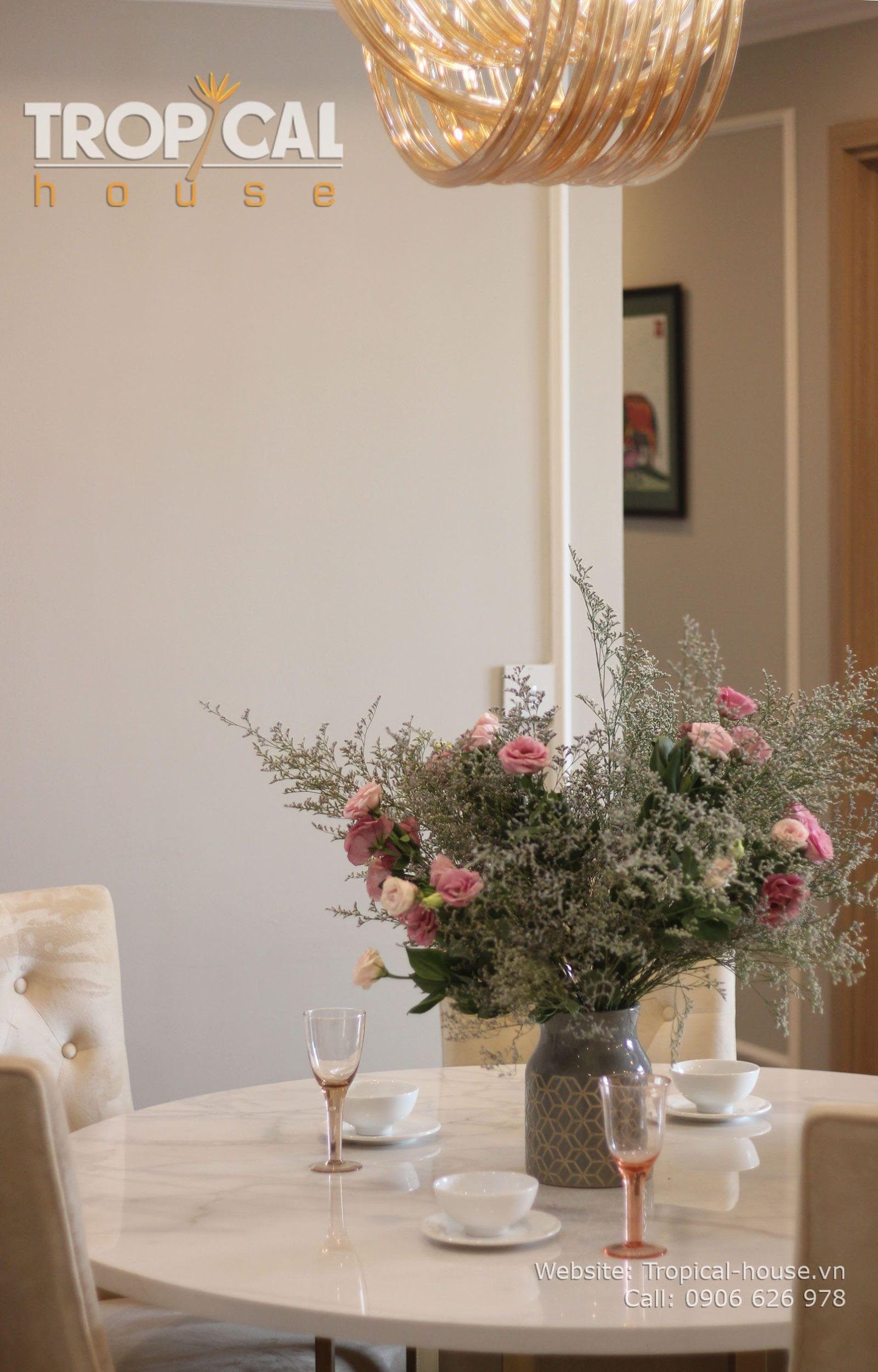 Thiết kế thi công nội thất căn hộ cao cấp Botanica- Novaland